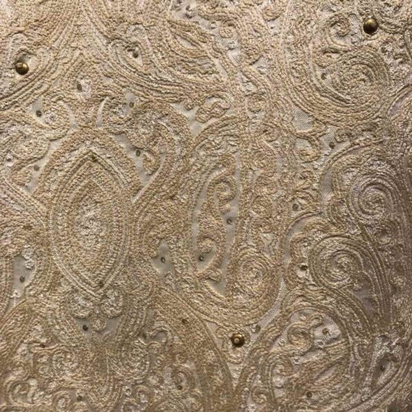 Ivory sherwani with thread embroidery all over - Image 2